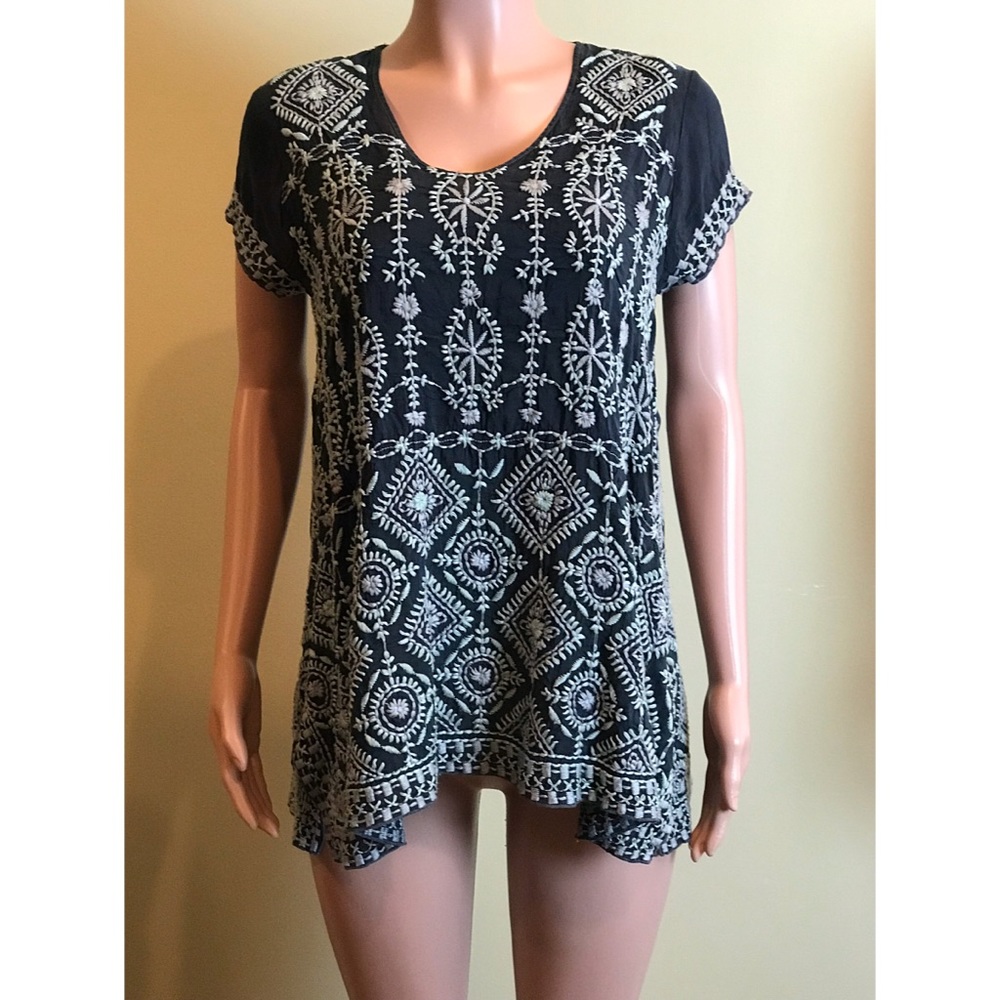 JOHNNY WAS Kyuss Blouse Size S - $268 - Picture 4 of 11